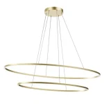 Redo LEO függeszték fém, műanyag, bronz, fehér, LED, 3000K-4000K, 108W, 6974lm - 01-3300 Bestseller