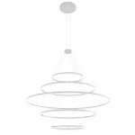 Redo ORBIT függeszték fém, műanyag, fehér, LED, 4000K, 286W, 22076lm - 01-2487-TRIAC Biztonságos vásárlás