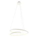 Redo STORM függeszték fém, műanyag, fehér, LED, 3000K-4000K-6000K, 60W, 4544lm - 01-3376 Újdonság