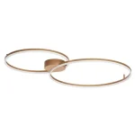 Redo ORBIT mennyezet lámpa fém, műanyag, bronz, fehér, LED, 3000K-4000K, 88W, 7819lm - 01-3366 Árcsökkenés