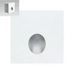 Újdonság Emithor OLIVE lépcsővillágító műanyag, fehér, LED, 4000K, 1W, 50lm - 70433