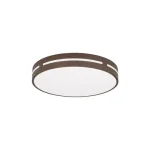 NovaLuce WHEEL mennyezet lámpa fém, műanyag, barna, fehér, 3000K, 30W, 1825lm - NL-9081212 Árcsökkenés