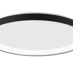 Vásárlói kedvenc NovaLuce PERTINO mennyezet lámpa fém, műanyag, fekete, fehér, LED, 2700K, 50W, 3134lm - NL-9345685