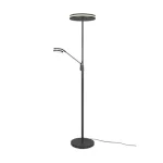 Trio FRANKLIN állólámpa fém, antracit, LED, 2700K-3200K-4000K, 1x35W, 4100lm, 1x6.5W, 650lm - 426510242 Biztonságos fizetés