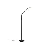 Trio MONZA állólámpa fém, fekete, LED, 2300K-3000K-4000K, 12W, 1400lm - 423310132 Expressz szállítás