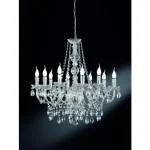 Prémium Trio LÜSTER csillár fém, akrill, króm, áttetsző, E14 - R1170-00