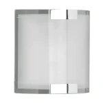 Trio DIVO fali lámpa fém, üveg, króm, fehér, E14 - 2522011-06 Kedvezmény