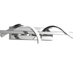 Trio ISABEL fali lámpa fém, króm, LED, 4000K, 8.5W, 950lm - R22201106 Árengedmény