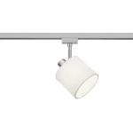 Trio DUOLINE fényforrás 2-fázisú sínrendszerhez fém, szövet, fehér, E14 - 78330101 Vásárlói kedvenc