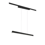 Nézd meg most Trio DUOLINE fényforrás 2-fázisú sínrendszerhez fém, fekete, LED, 3000K, 29W, 3400lm - 73043132