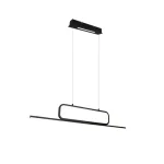 Trio AICK függeszték fém, fekete, LED, 3000K, 38W, 4500lm - 327210332 Olcsóbb
