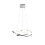 Trio COURSE függeszték fém, nikkel, LED, 3000K, 27.5W, 3150lm - R32051107 Azonnal elérhető