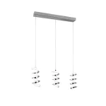 Trio LAOLA függeszték fém, króm, LED, 4000K, 24W, 3750lm - R34183106 Ne maradj le