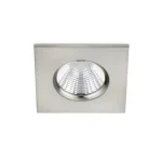 Végkiárusítás Trio ZAGROS fürdőszobai beépíthető szpot lámpa fém, nikkel, LED, 3000K, 5.5W, 345lm, IP65 - 650610107