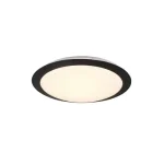 Trio UMBERTO fürdőszobai mennyezet lámpa fém, műanyag, fehér, fekete, LED, 3000K, 12W, 1160lm, IP44 - 680310132 Ajánlat