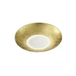 Trio CHIROS mennyezet lámpa fém, üveg, arany, LED, 3000K, 12W, 1280lm, 3.5W, 350lm - 624110279 Outlet