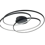 Prémium Trio GALE mennyezet lámpa fém, fekete, LED, 3000K, 50W, 7000lm - 673918032
