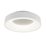 Trio GIRONA mennyezet lámpa fém, műanyag, fehér, LED, 4000K, 27W, 3200lm - 671210131 Biztonságos fizetés