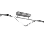 Végkiárusítás Trio ISABEL mennyezet lámpa fém, króm, LED, 4000K, 26W, 3000lm - R62201106