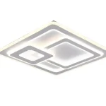 Vedd meg most Trio MITA mennyezet lámpa fém, fehér, LED, 2700K-6000K, 76W, 9250lm - 629219331