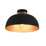 Trio PUNCH mennyezet lámpa fém, arany, fekete, E27 - R60811032 Népszerű