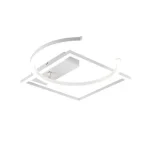 Szuper ajánlat Trio PIVOT mennyezet lámpa fém, fehér, LED, 4000K, 23.5W, 3000lm - R62162131