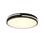 Trio TACOMA mennyezet lámpa fém, műanyag, fekete, fehér, LED, 2700K-6500K, 24W, 2500lm - R62241132 Legkelendőbb