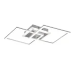 Népszerű Trio VENIDA mennyezet lámpa fém, műanyag, szürke, fehér, LED, 3000K, 25W, 3000lm - R62793187