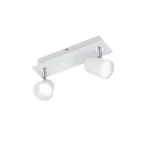Utolsó esély Trio NARCOS szpot lámpa fém, fehér, LED, 3000K, 2x6.5W, 1200lm - 873170231