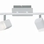Olcsóbb Trio ROUBAIX szpot lámpa fém, akrill, fehér, LED, 3000K, 2x3.5W, 800lm - R82152131