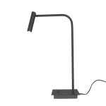 Vedd meg online Azzardo FLER asztali lámpa fém, fekete, LED, 3000K, 3W, 240lm - 6211