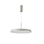 Rendeld meg most Azzardo CLARA függeszték fém, műanyag, pezsgőszín, fehér, LED-TRIAC, 3000K-4000K-6500K, 50W, 4000lm - 5816
