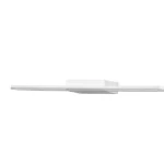 Népszerű Azzardo EPSILON fürdőszobai fali lámpa fém, műanyag, fehér, LED, 3000K, 18W, 1770lm, IP44 - 5692