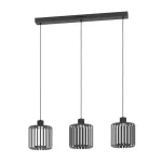 Szuper ajánlat Eglo GINESTRONE-Z függeszték fém, műanyag, fekete, fehér, LED, 2700K-6500K, 11.1W, 1650lm - 900724