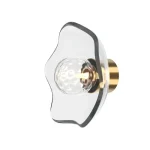 Szuper ajánlat Maytoni MIRACLE fali lámpa fém, üveg, sárgaréz, áttetsző, G9 - MOD207WL-01BS
