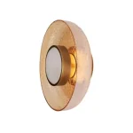 Szezonális akció Maxlight SIGNATURE fali lámpa fém, üveg, sárgaréz, fehér, LED, 3000K, 9W, 855lm - W0352