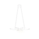 Trio FLY függeszték fém, műanyag, fehér, LED, 4000K, 32W, 3900lm - 345619131 Szuper akció