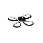 Nézd meg most Trio FLY mennyezet lámpa fém, műanyag, fekete, fehér, LED, 3000K, 22W, 2600lm - 645610132