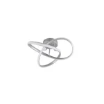 Prémium Trio MEO mennyezet lámpa fém, műanyag, szürke, fehér, LED, 3000K, 15W, 1800lm - R62101187
