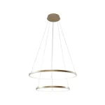 Outlet Zuma Breno függeszték fém,akril,arany,LED,3000K-4000K-6000K,50W,2500Lm - ZU-18140GD-2
