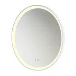 Prémium REDO VANITY fali lámpa, fém, üveg, fehér, tükör, LED, 3000K-4000K-6000K, 40W, 3752lm, IP44 - 01-3824