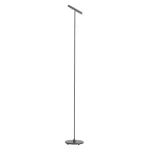 REDO PRAXI állólámpa, fém, fekete, nikkel, LED, 3000K, 8.3W 389lm - 01-3720 Biztonságos vásárlás