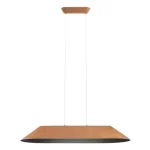 REDO AKIRA függeszték, fém, műanyag, kávé, szürke, LED, 2700K, 23.5W, 1686lm - 01-4104 Utolsó esély