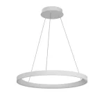 REDO ICONIC függeszték, fém, fehér, LED, 3000K-4000K, 50W, 2892lm - 01-3911 Árcsökkenés