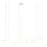 REDO IMPULS függeszték, fém, fehér, LED, 3000K, 68W, 4760lm - 01-3621 Korlátozott ajánlat