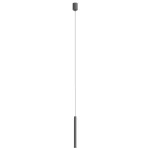 REDO KANJI függeszték, fém, fekete, LED, 2700K, 6.2W, 481lm - 01-4138 Azonnali szállítás