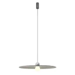 Szezonális akció REDO NUWA függeszték, fém, szürke, LED, 2700K, 7W, 390lm - 01-4110