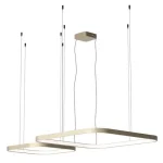 REDO ORION függeszték, fém, kávé, LED, 2700K-3000K-4000K, 96W, 6008lm - 01-3899 Csak ma