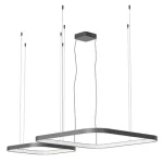 REDO ORION függeszték, fém, fekete, LED, 2700K-3000K-4000K, 96W, 6008lm - 01-3901 Szuper akció