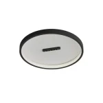 REDO BUTTON mennyezetlámpa, fém, műanyag, fekete, fehér, LED, 3000K, 37W, 2245lm - 01-3828 Utolsó esély